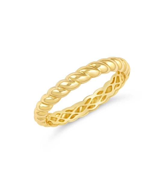 Timeless Trellis zlatni prsten