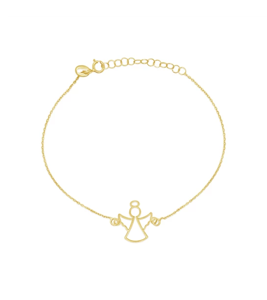 Flying Angel gold bracelet