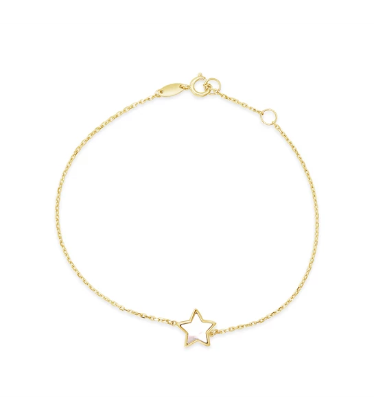 Star Glow gold bracelet