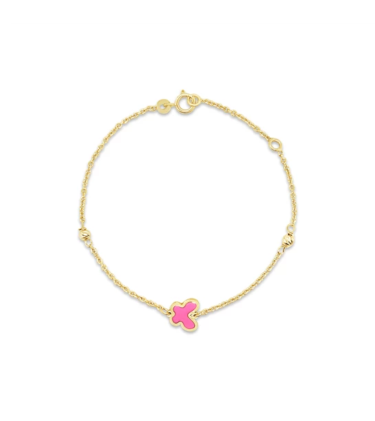 Mariposa gold bracelet