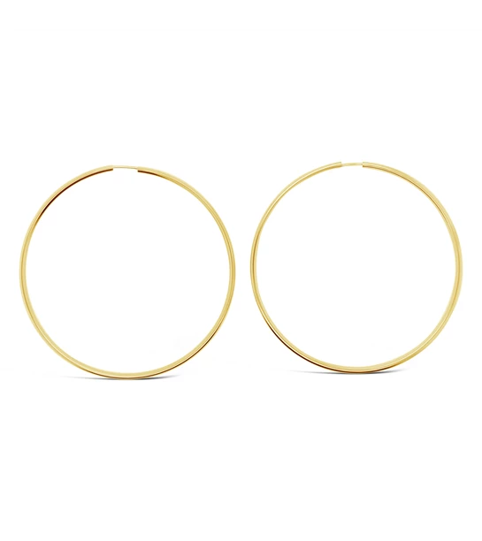Great Loops gold earrings