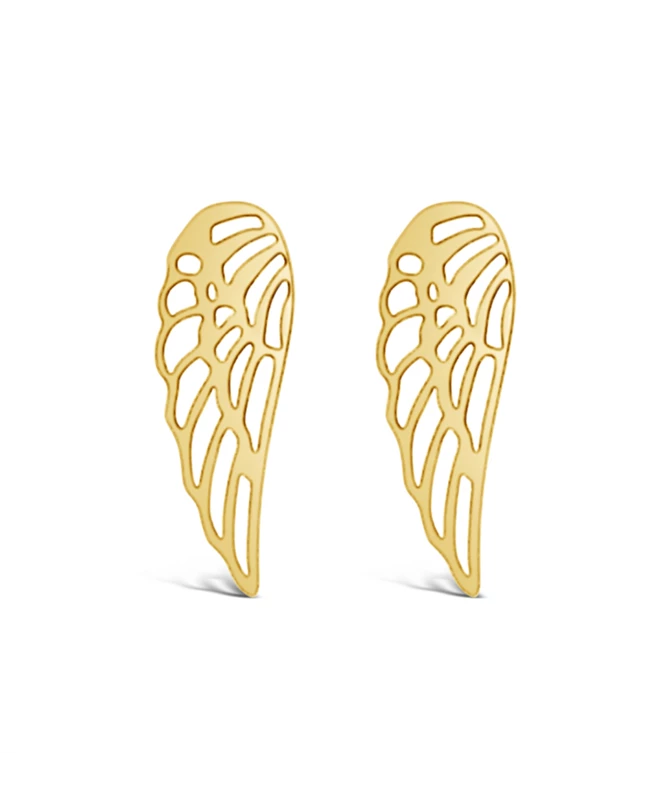 Angel Wings zlatne naušnice