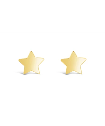 Stars Simple zlatne naušnice