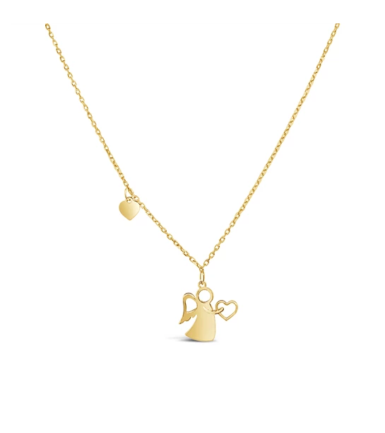 Angelic gold necklace