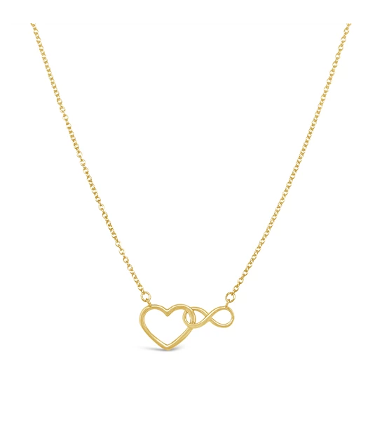 Love Forever gold necklace