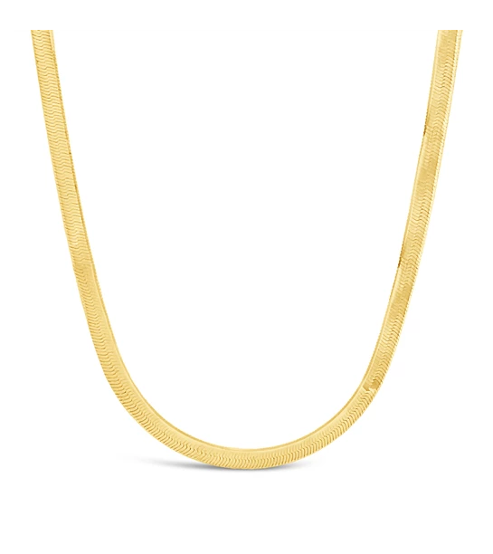 Vibrant gold necklace