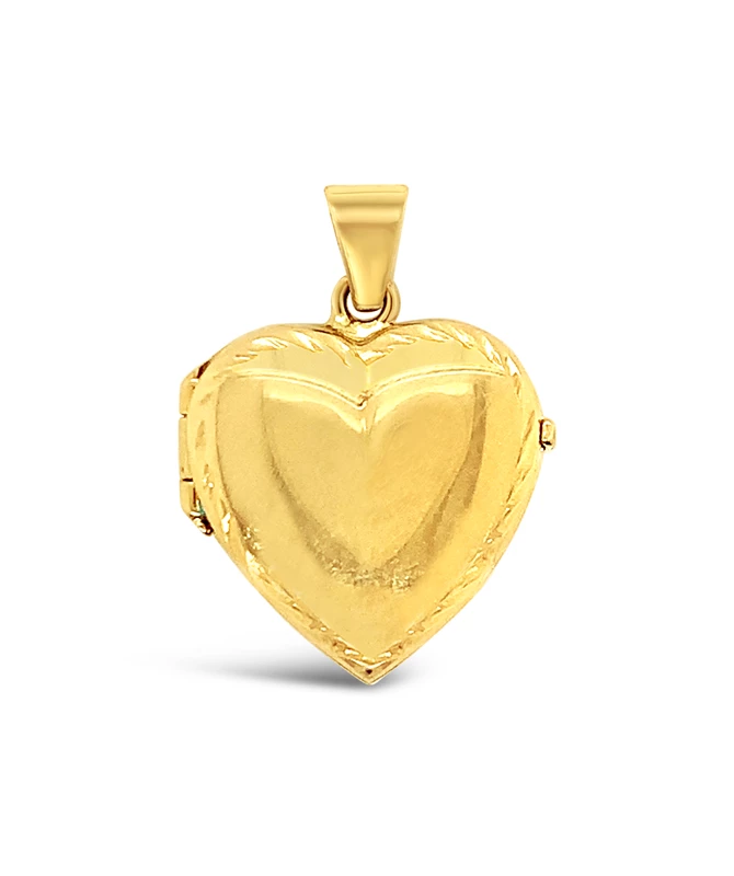 Medallion Heart zlatni privjesak