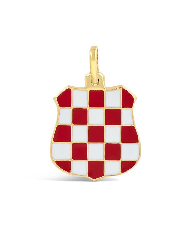 Croatia Love zlatni privjesak