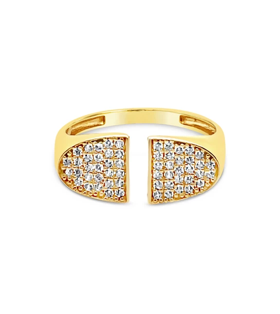 Compatible gold ring