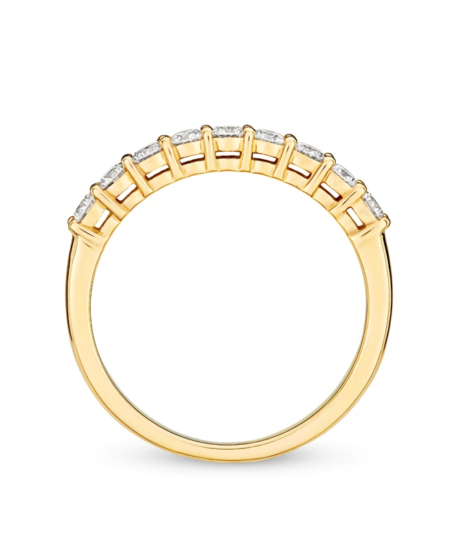 Amorous Aura zlatni prsten s dijamantima