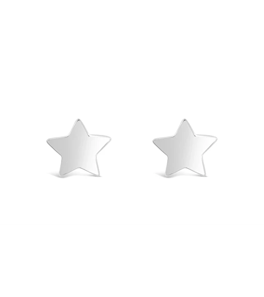 Stars Simple gold earrings