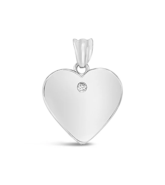 Perfekt Heart gold pendant