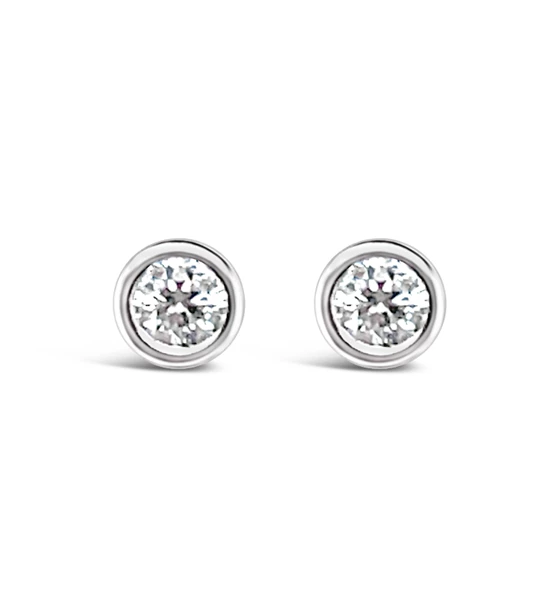Dotts diamond gold earrings