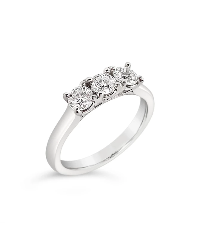 Crown zlatni prsten s dijamantom