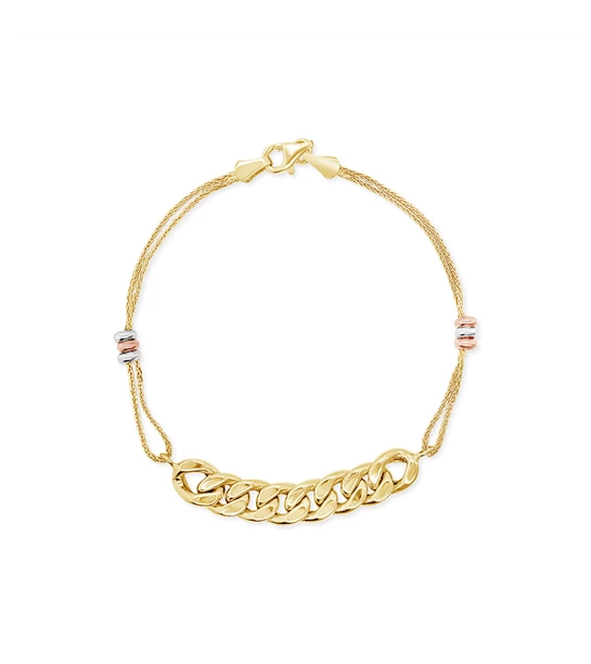 Gasp gold bracelet