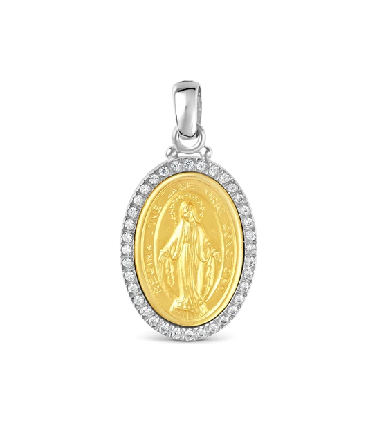 Sveta Marija zlatni privjesak