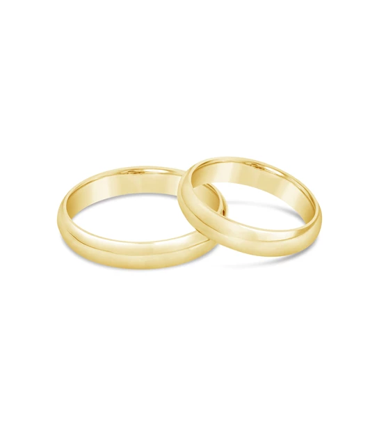 Just the way you are zlatno vjenčano prstenje